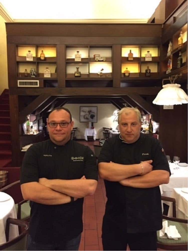 da sinistra: Pedro Evia e Nicola Germano Fiorello